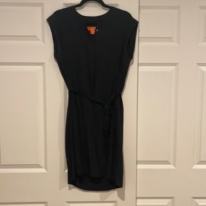 Joe Fresh Silk tank half button dress